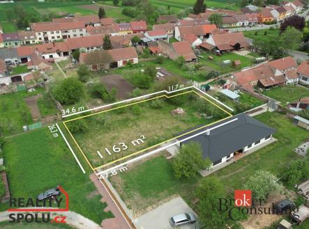 Prodej - pozemek pro bydlení, 1 163 m²