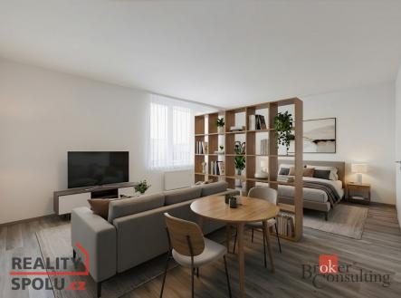 Pronájem bytu, 1+1, 40 m²