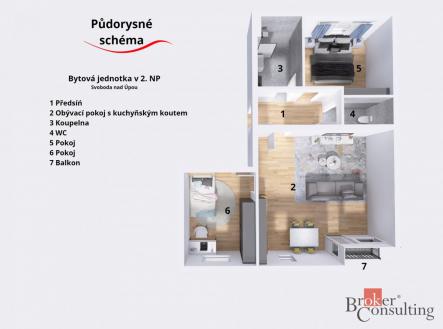 Prodej bytu, 3+kk, 79,4 m²