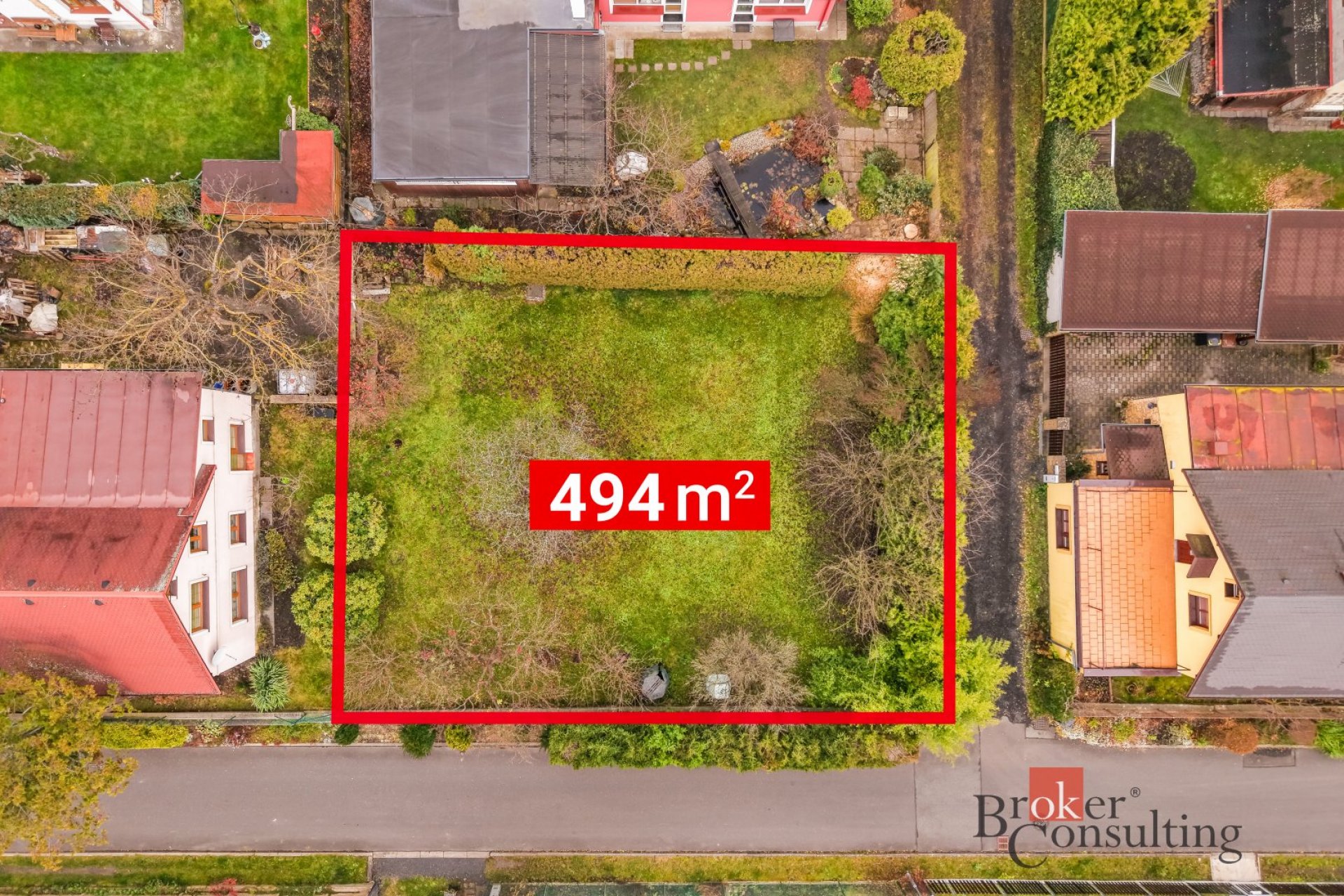 Prodej, pozemky/zahrada, 494 m2, Tylova 398, 47301 Nový Bor, Česká Lípa [ID 79123]