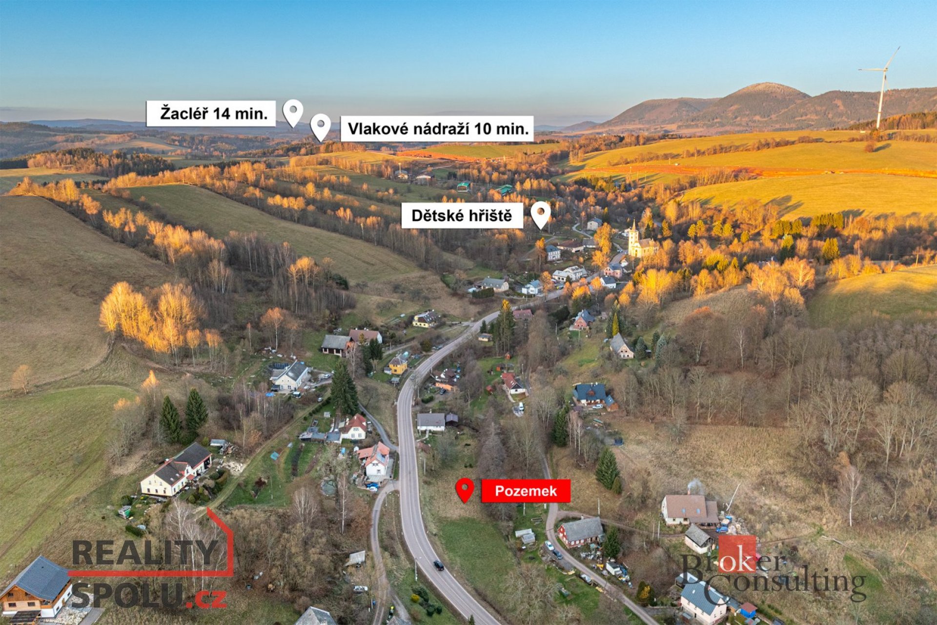 Prodej, pozemky/bydlení, 1500 m2, Zlatá Olešnice, Trutnov [ID 79481]