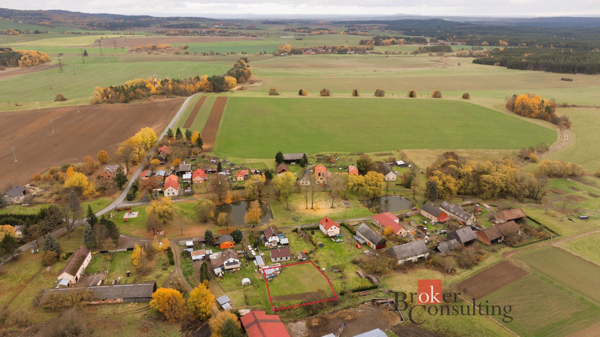 Prodej stavebního pozemku 1107m2 Pavlíkov u Přimdy