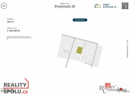 Prodej - pozemek pro bydlení, 952 m²