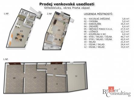 Prodej - dům/vila, 579 m²