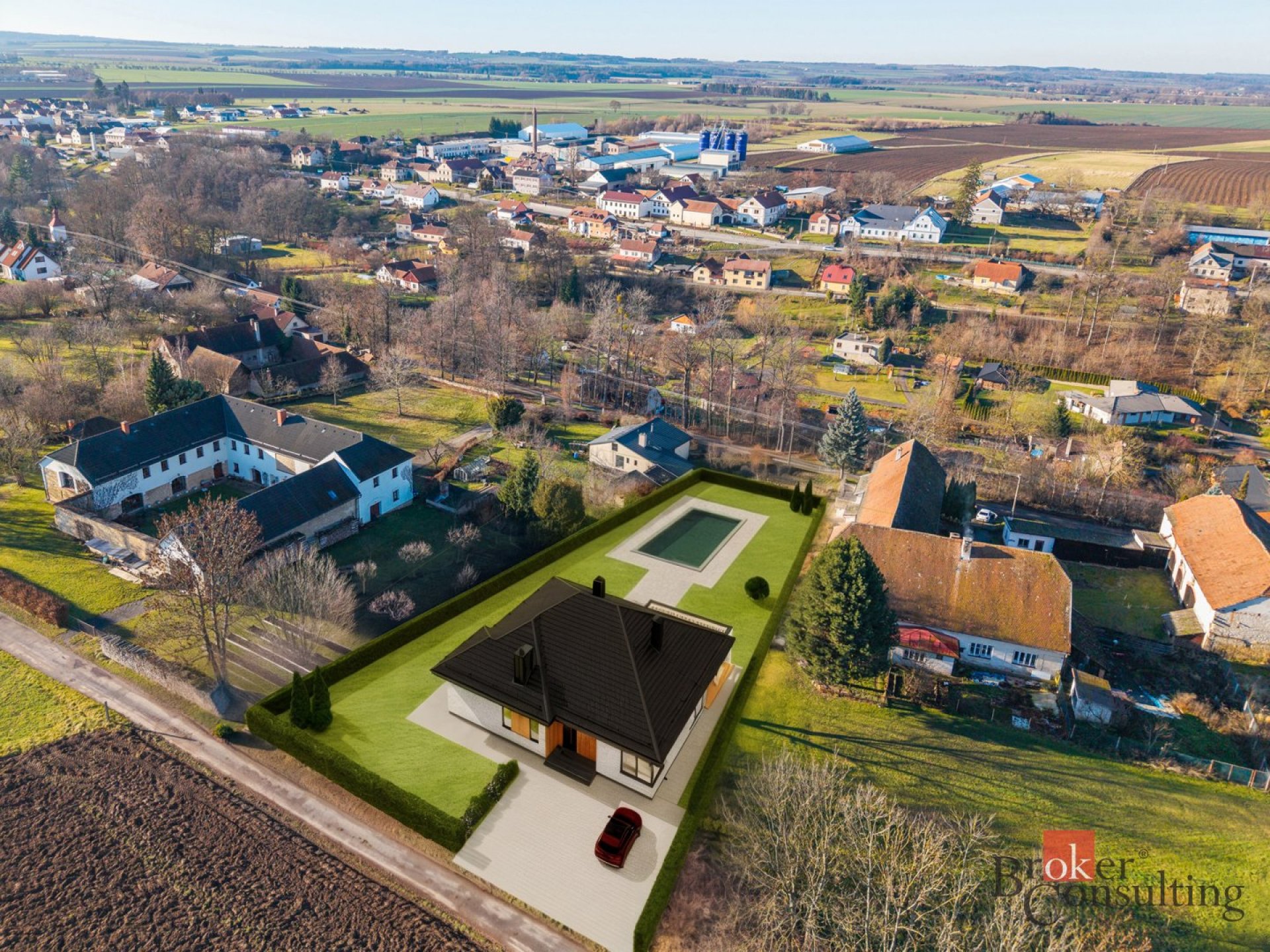 Stavební Pozemek 2 262m² k prodeji – Litomyšl