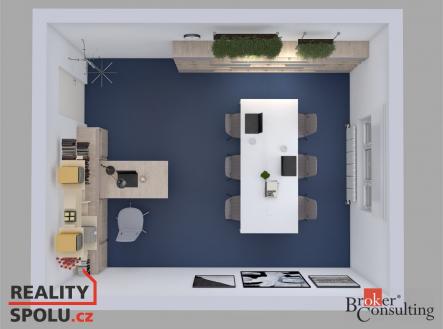 Pronájem - komerční objekt, administrativní budova, 20 m²