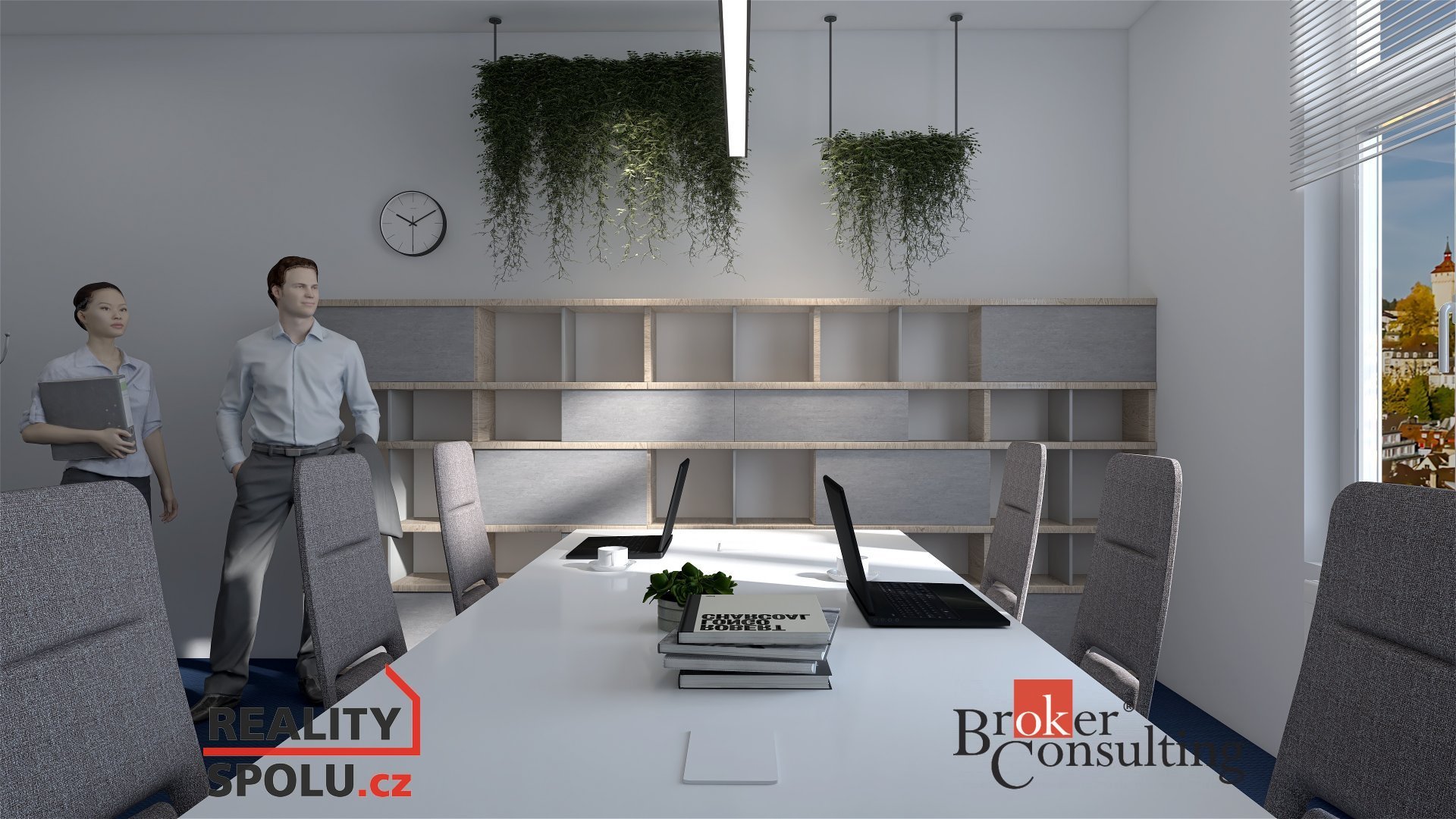 Kancelářské nebo komerční prostory v Poděbradech 20m2 na hlavní ulici Palackého