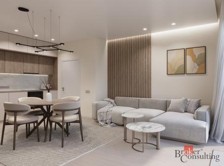 Prodej bytu, 2+kk, 50 m²