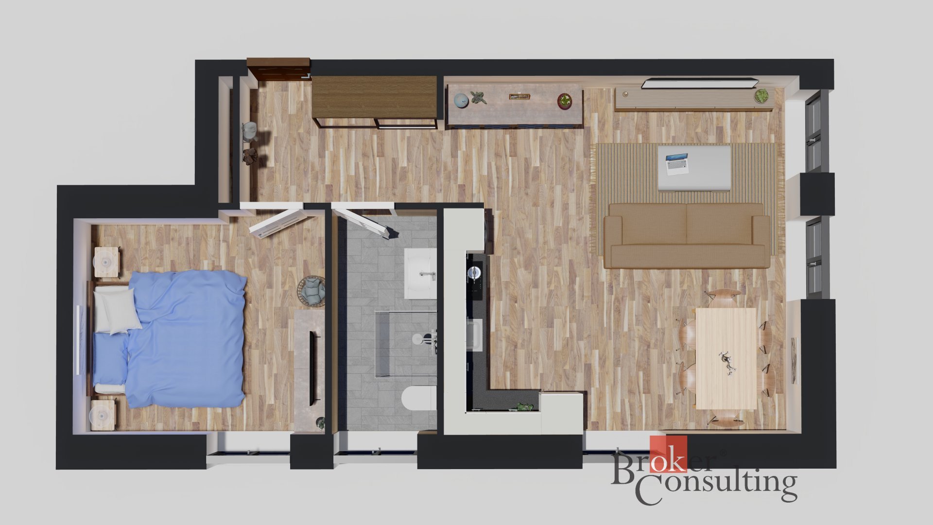 Prodej bytu 2+kk budova C6