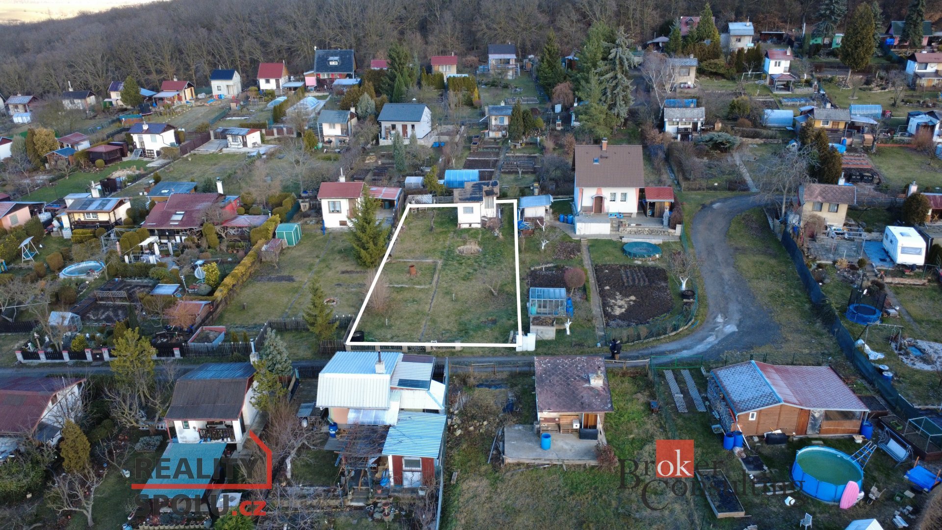 Prodej zahrady v zahrádkářské kolonii v Údlicích