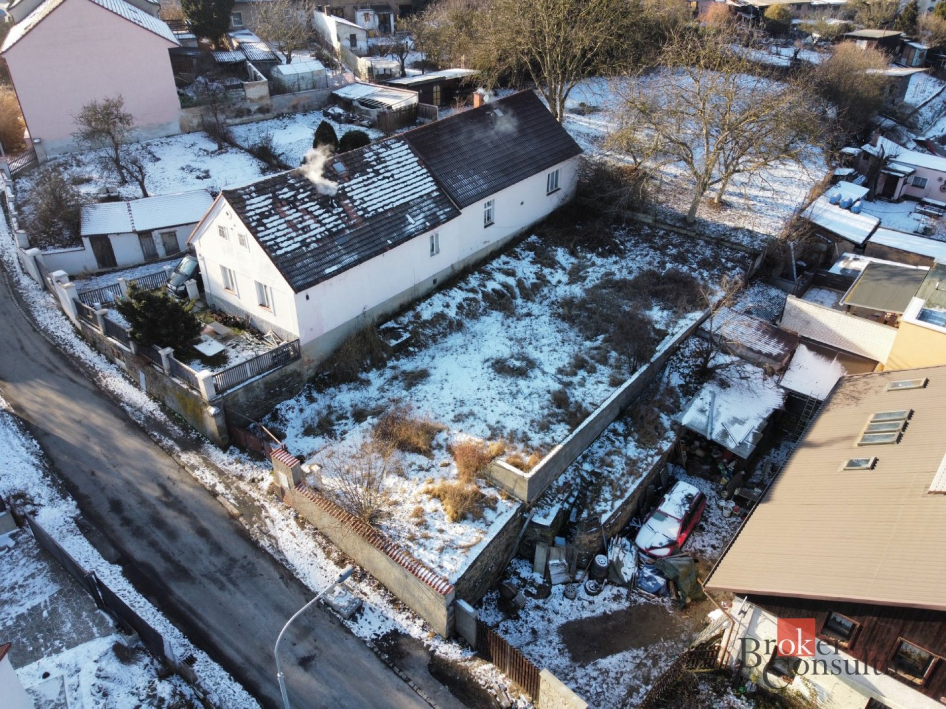 Prodej stavebního pozemku 420 m2, Plzeň - Vyšehradská ulice