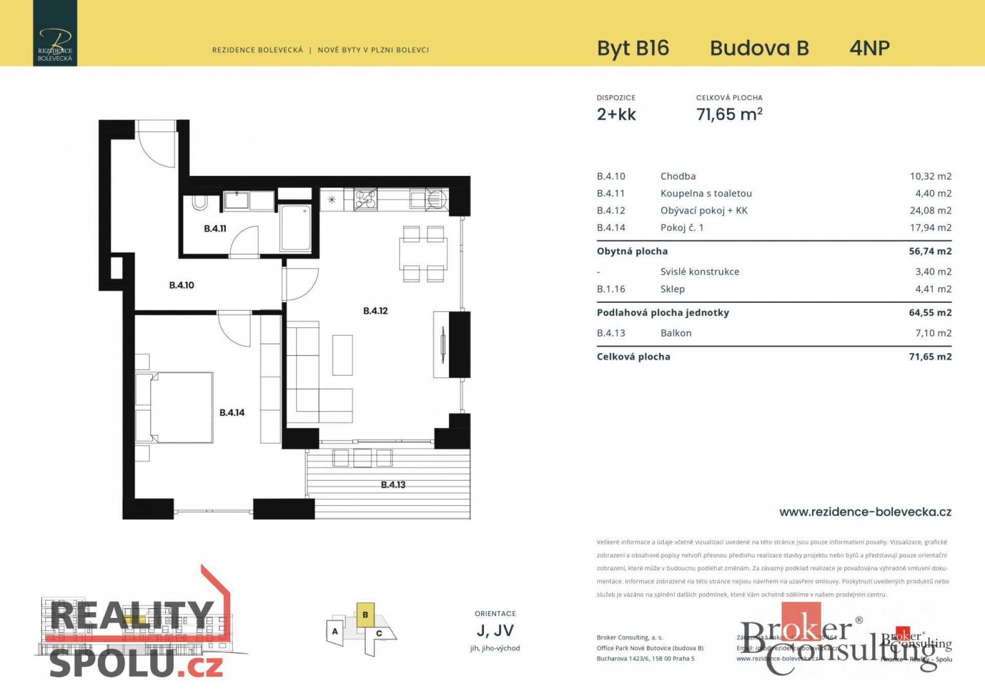 Pronájem, byty/2+kk, 68 m2, Bolevecká 1710/25, Severní Předměstí, 30100 Plzeň 1 [ID 81005]
