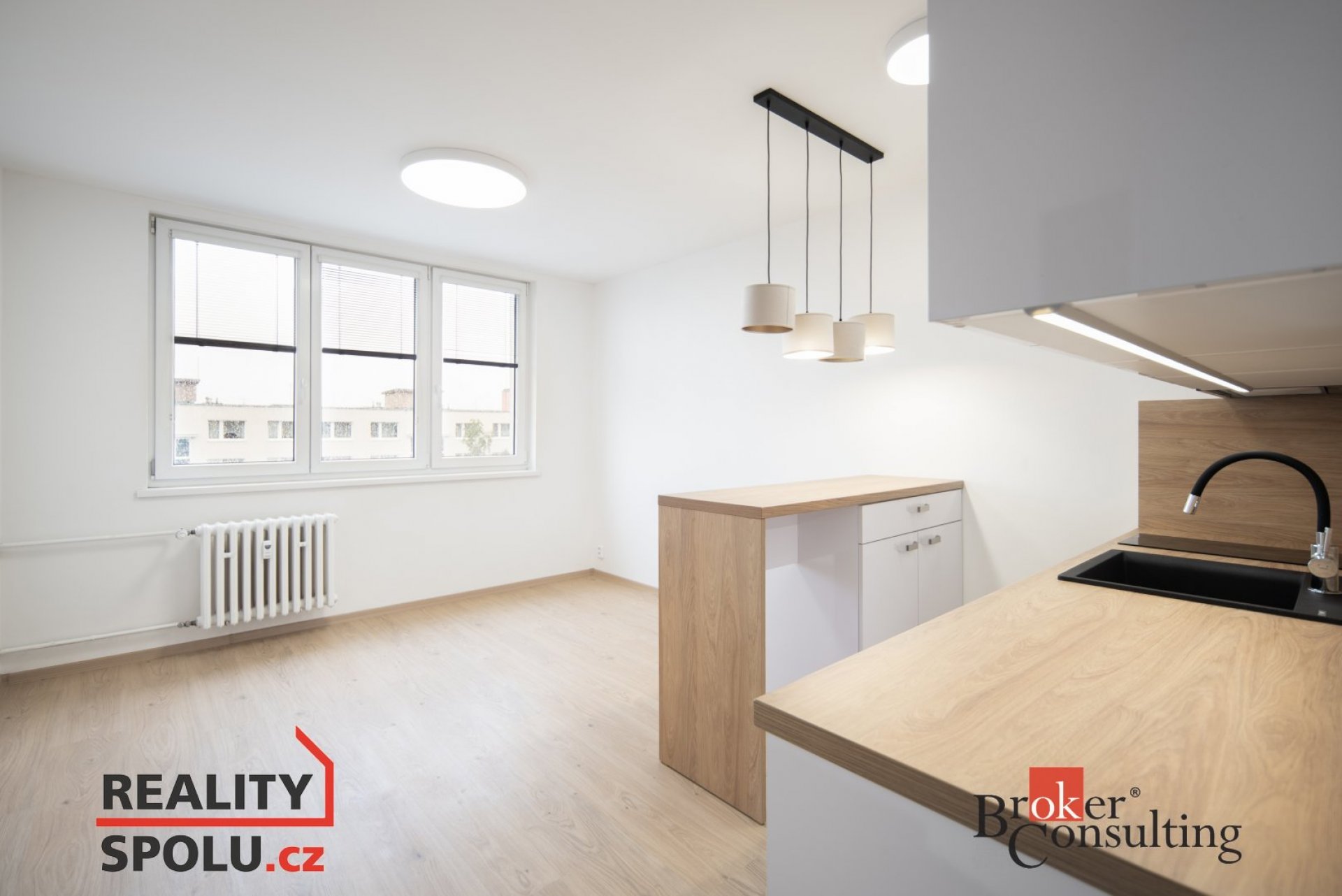 Pronájem bytu 1+kk se sklepem