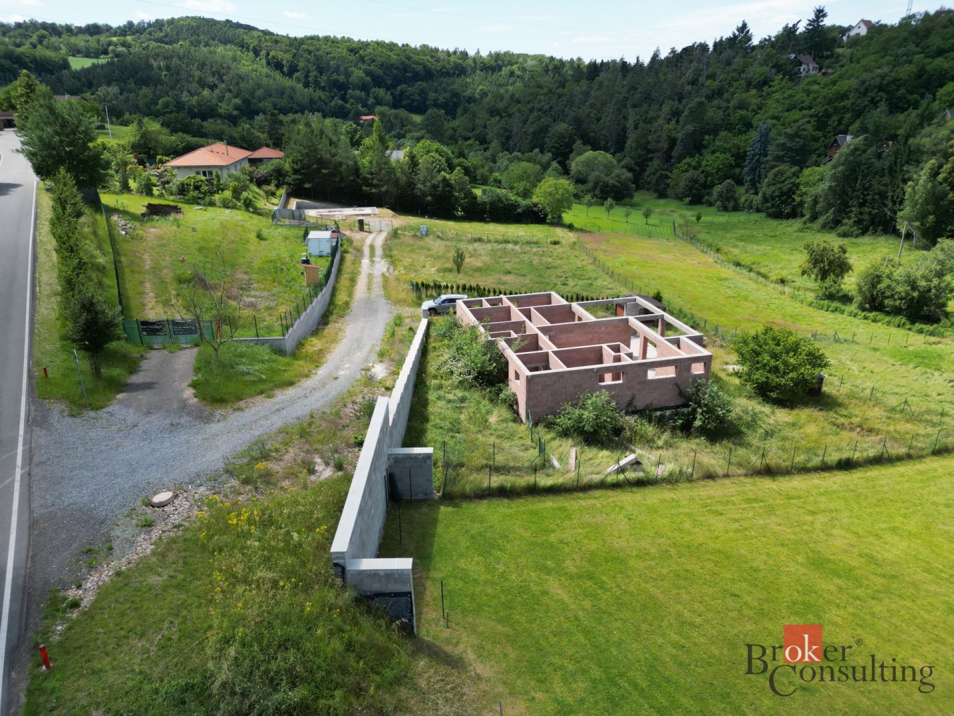 Prodej, pozemky/bydlení, 1283 m2, Krňany, Benešov [ID 81226]