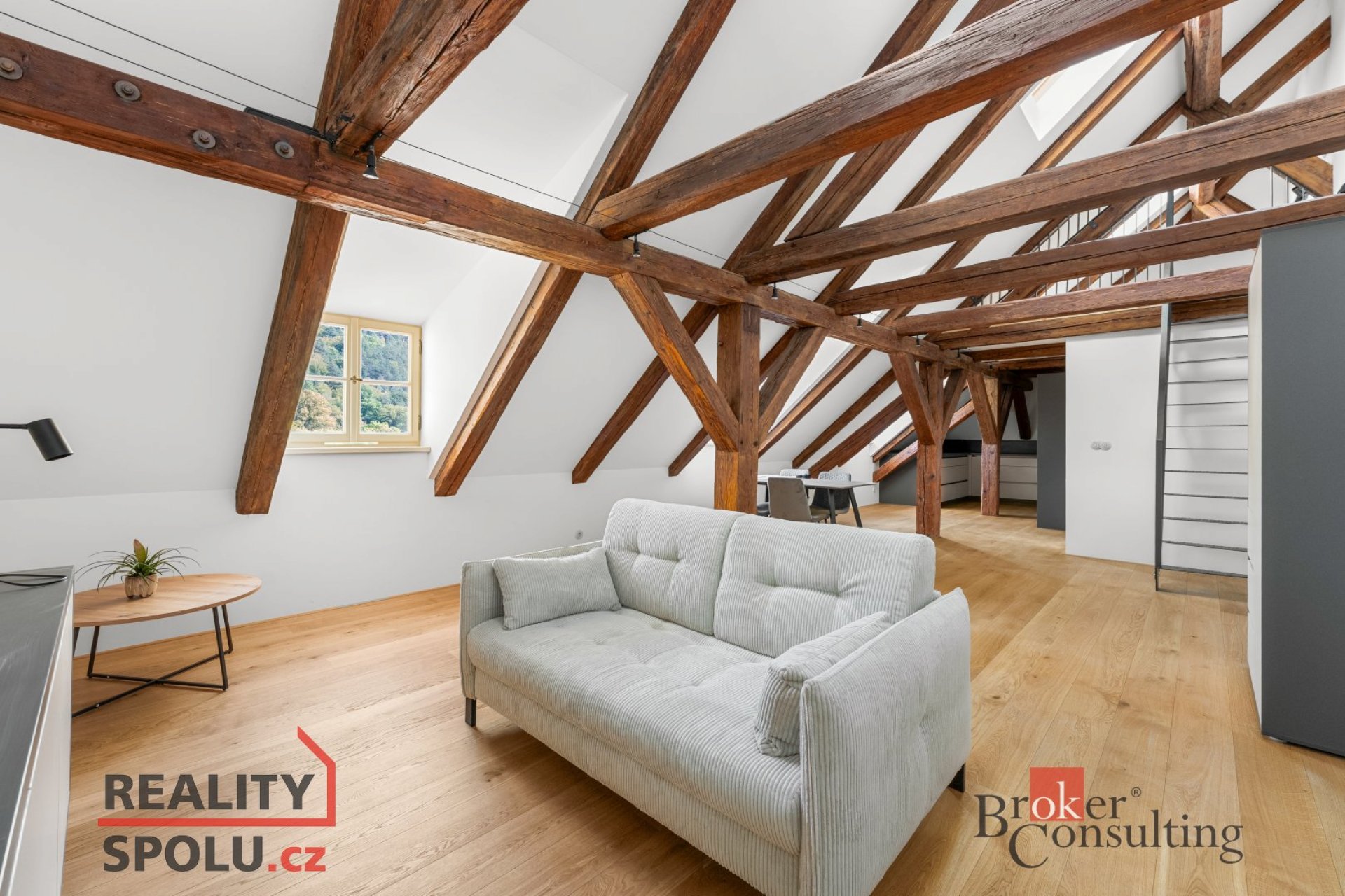 Nádherný atypický byt s půdní vestavbou