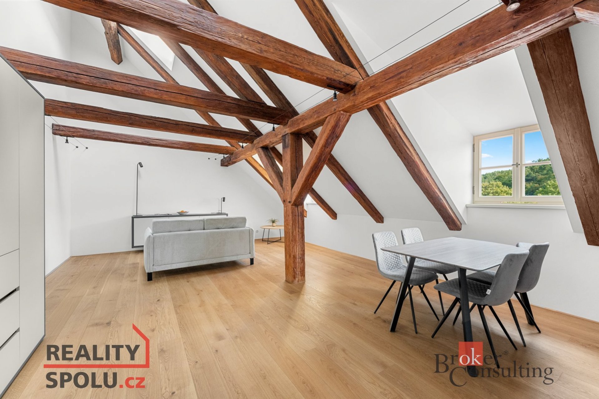 Nádherný atypický byt s půdní vestavbou