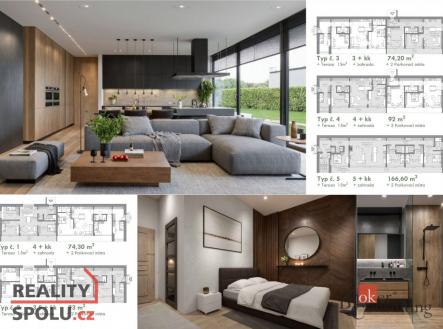 Prodej bytu, 4+kk, 92 m²