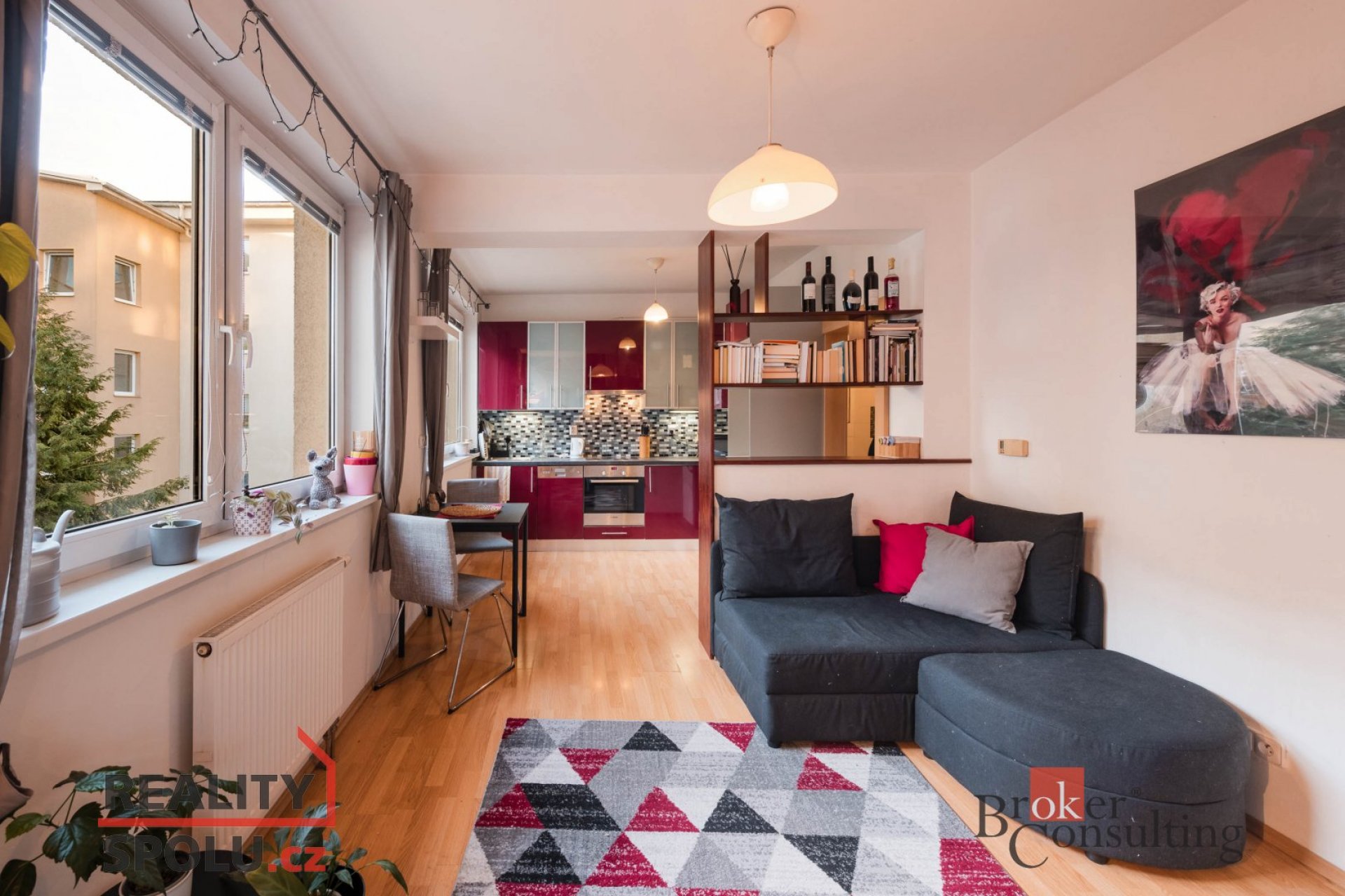 Pronájem, byty/2+kk, 38 m2, Modřany, 14300 Praha 4 [ID 81762]