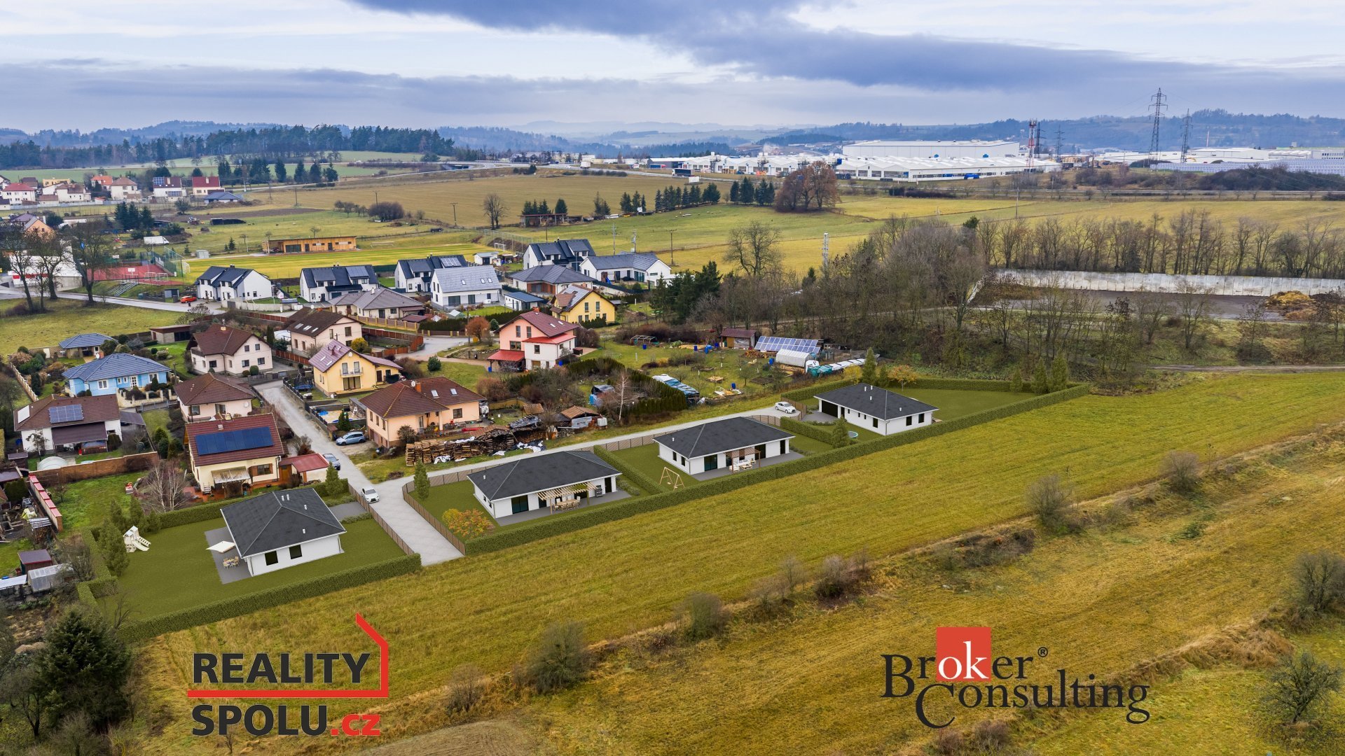 Rodinné domy Oslavice