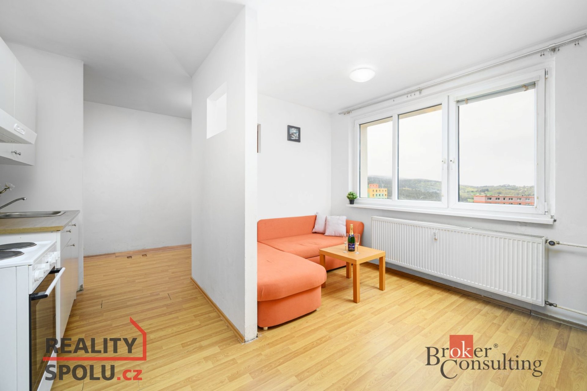 Byt v Tanvaldu s pěkným výhledem