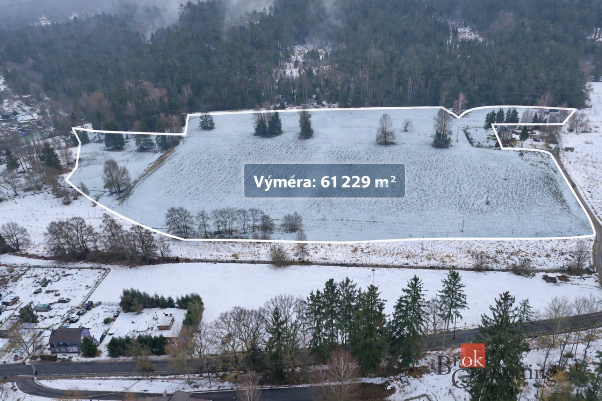 Prodej pozemků – 61 229 m², Podhradí u Aše