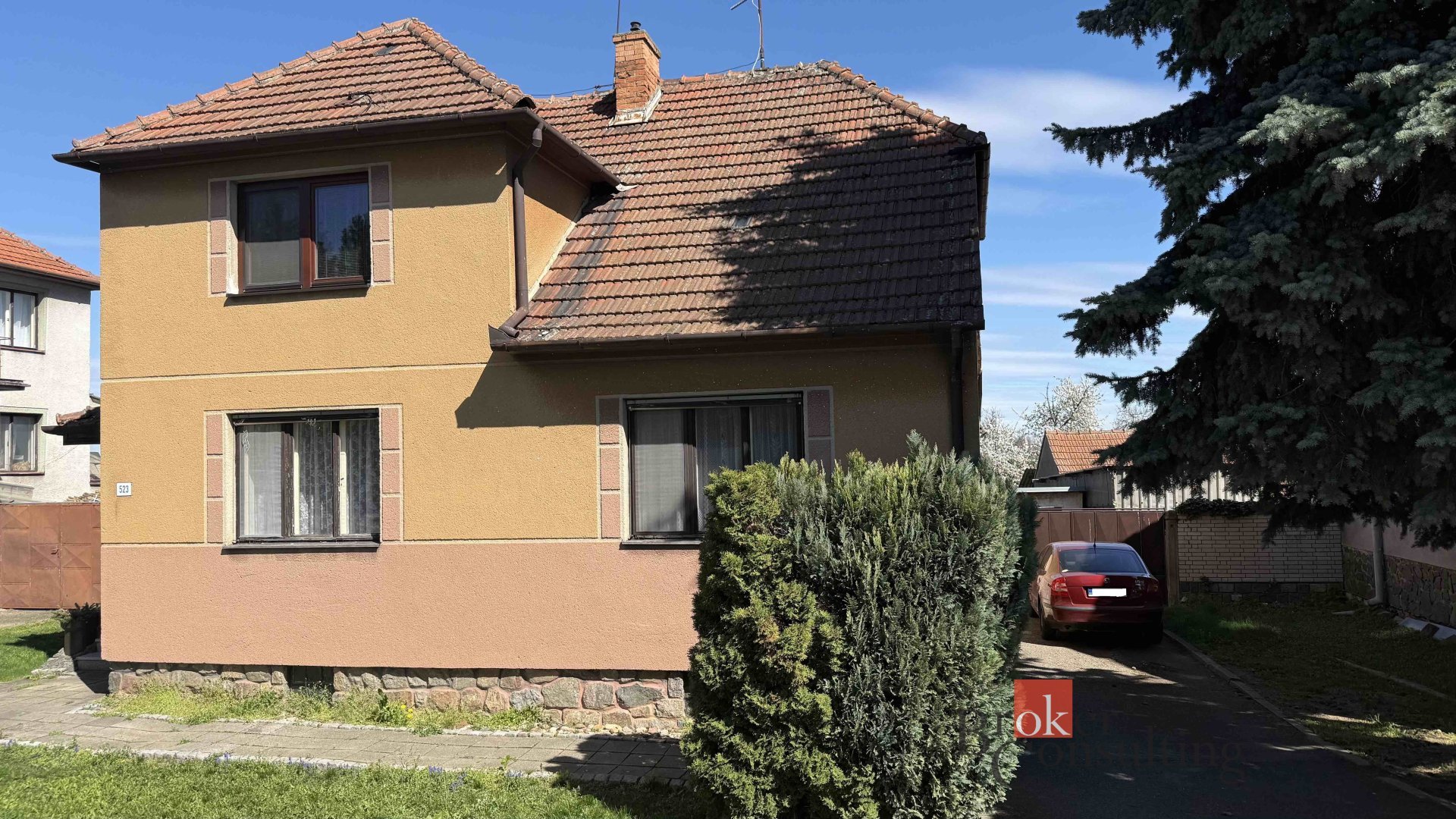 Prodej dvougeneračního RD 2x 3+1 se zahradou, Rajhrad