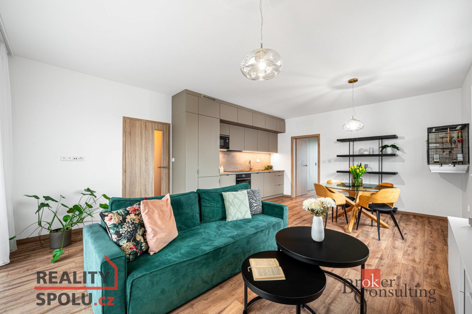 Krásný byt 3+KK v novostavbě s dvěmi lodžiemi a parkovacím stáním