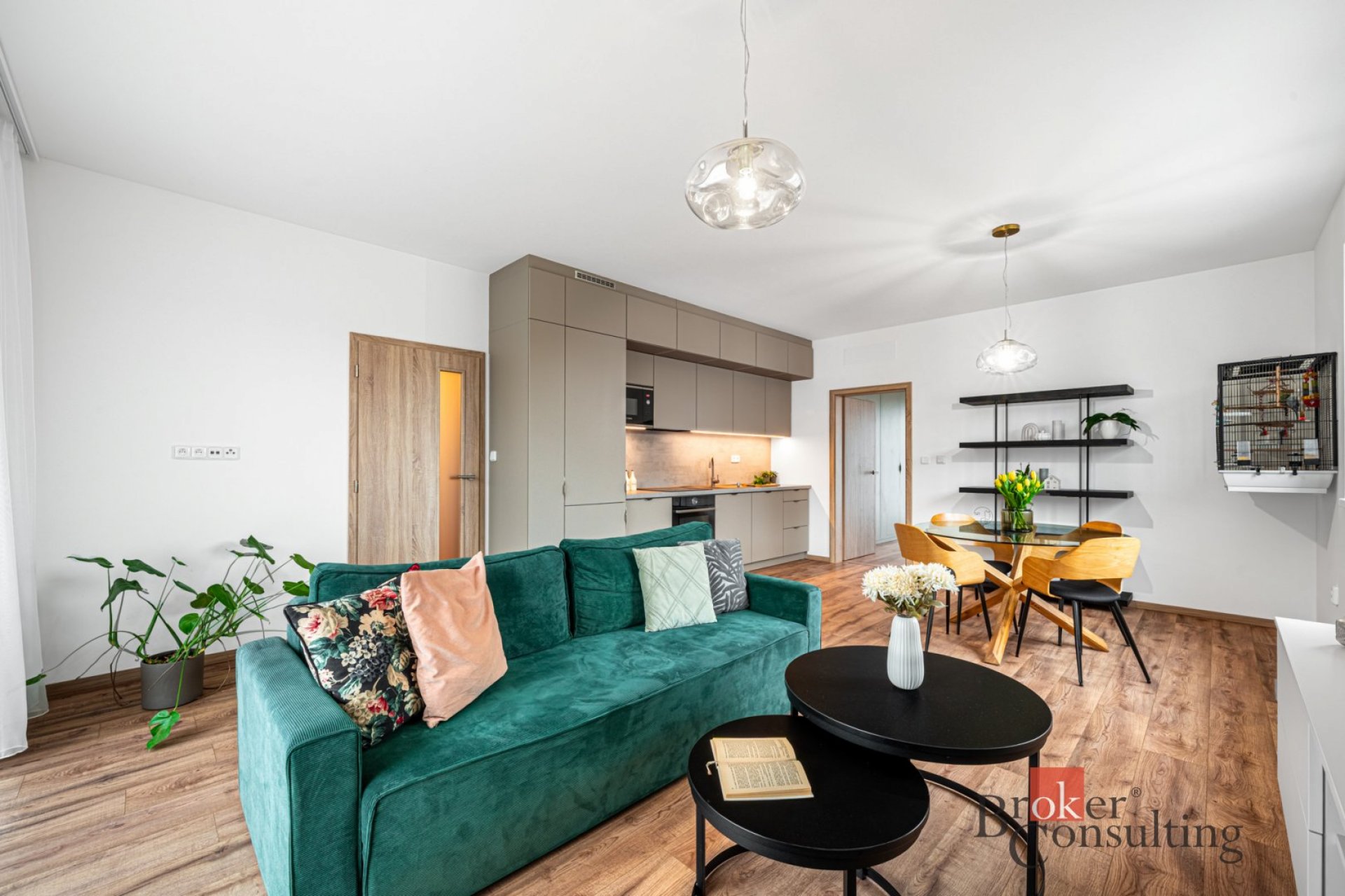 Krásný byt 3+KK v novostavbě s dvěmi lodžiemi a parkovacím stáním