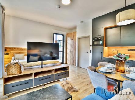 Prodej bytu, 1+kk, 61,67 m²