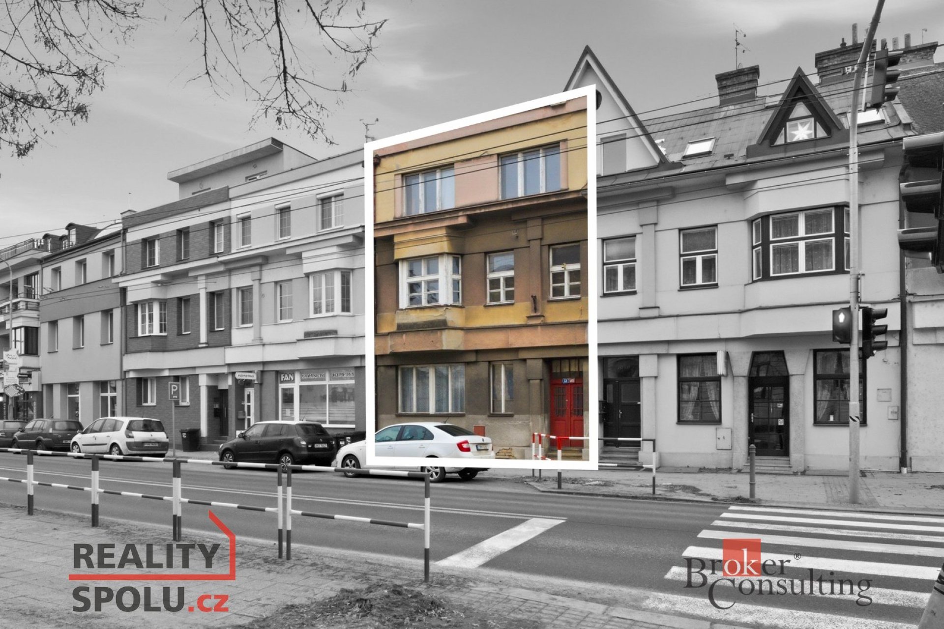 Prodej, komerční/činžovní dům, 338 m2, Pražská třída 468/33, Kukleny, 50004 Hradec Králové, Hradec K