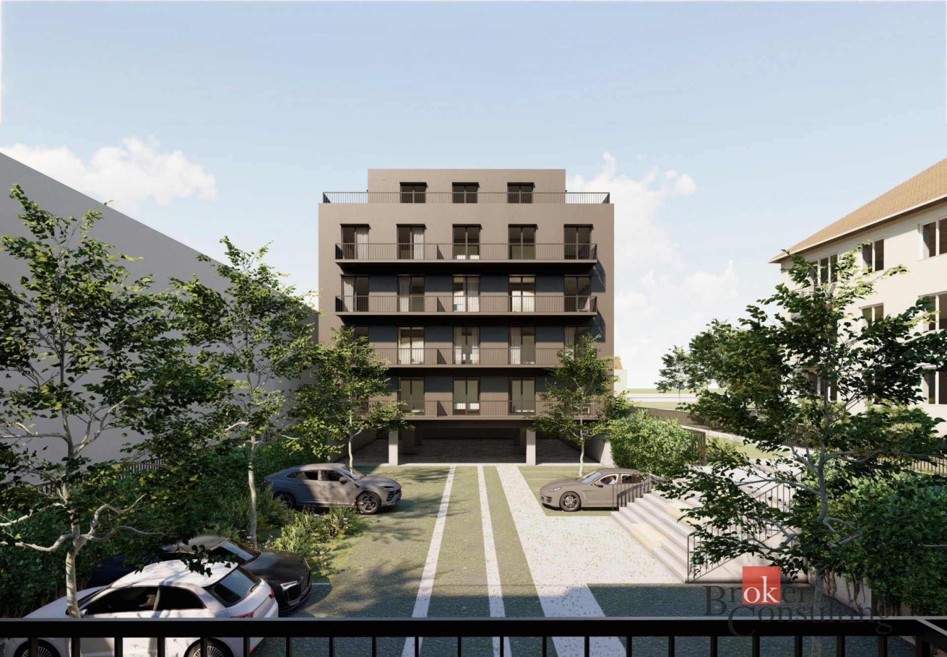 Slunný byt s prostorným balkonem v moderní novostavbě