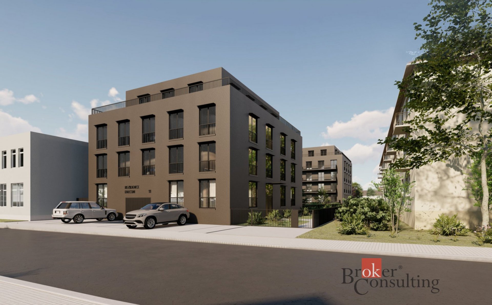 Slunný byt s prostorným balkonem v moderní novostavbě