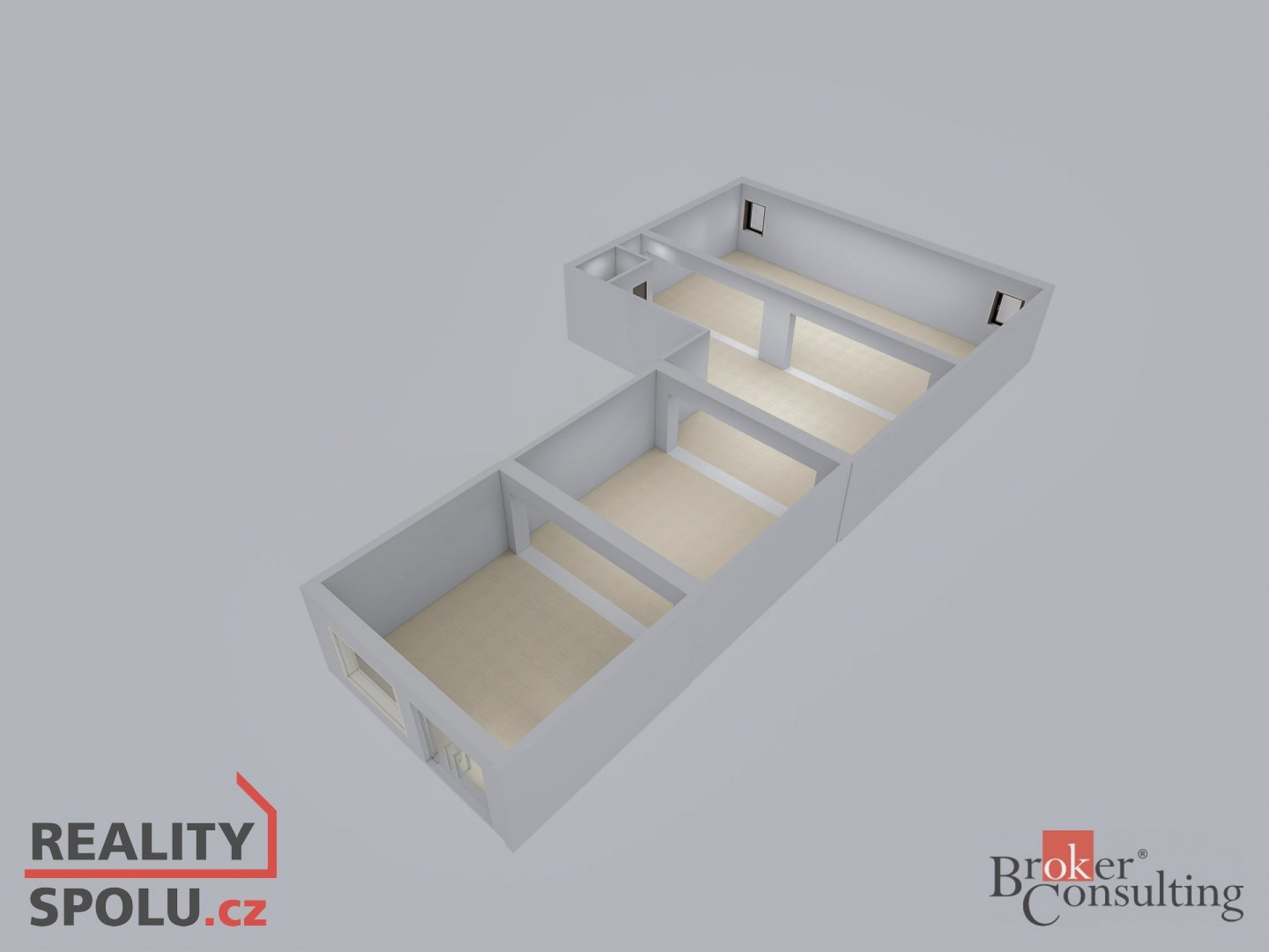 Pronájem, komerční/kanceláře, 190 m2, Benešov [ID 82398]