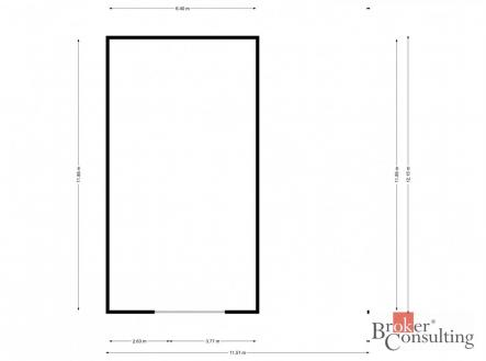 Pronájem - komerční objekt, sklad, 75 m²