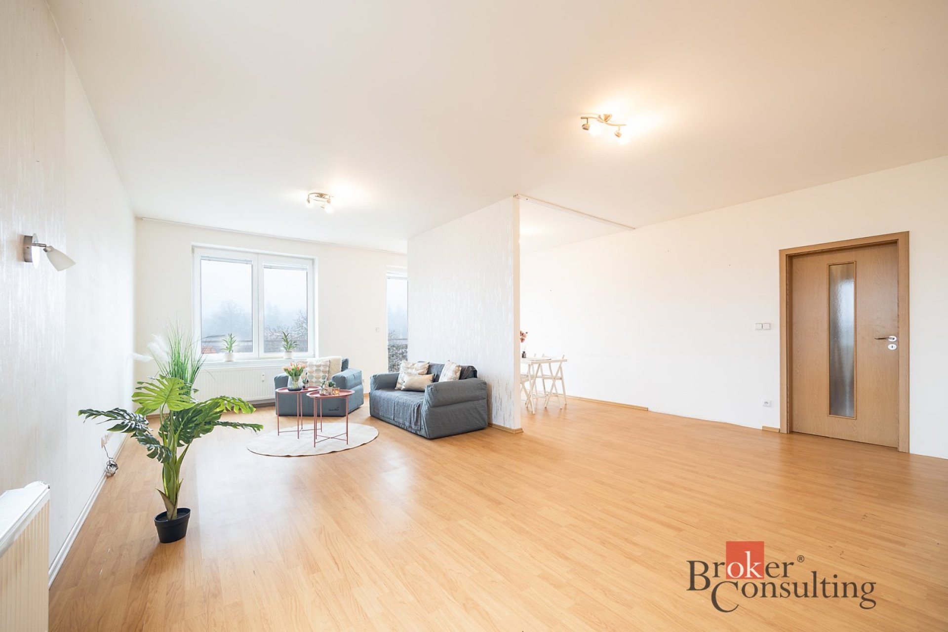 Krásný světlý byt 3+kk v Poděbradech