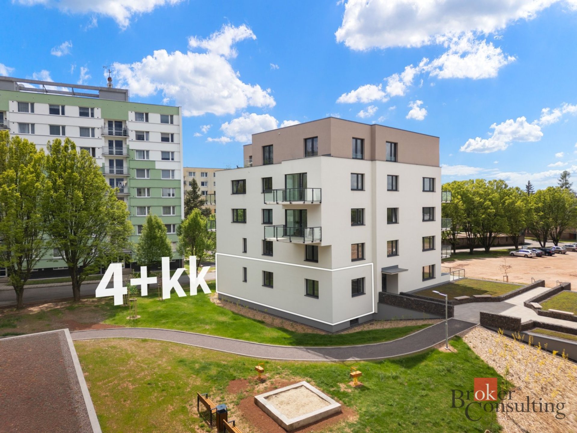 Moderní byt 4+kk, 102 m², novostavba,č.p.602 v rezidenci Kasárna