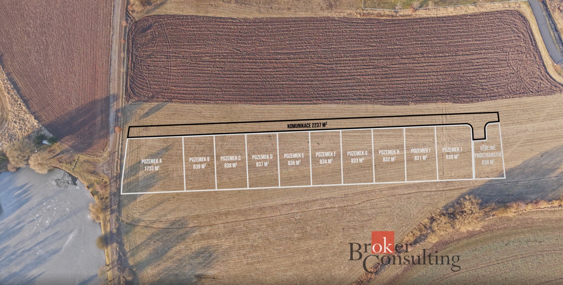 Prodej, pozemky/bydlení, 12377 m2, Úherce, Plzeň-sever [ID 79966]