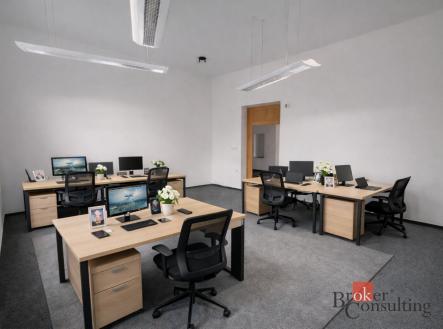 Pronájem - komerční objekt, administrativní budova, 280 m²