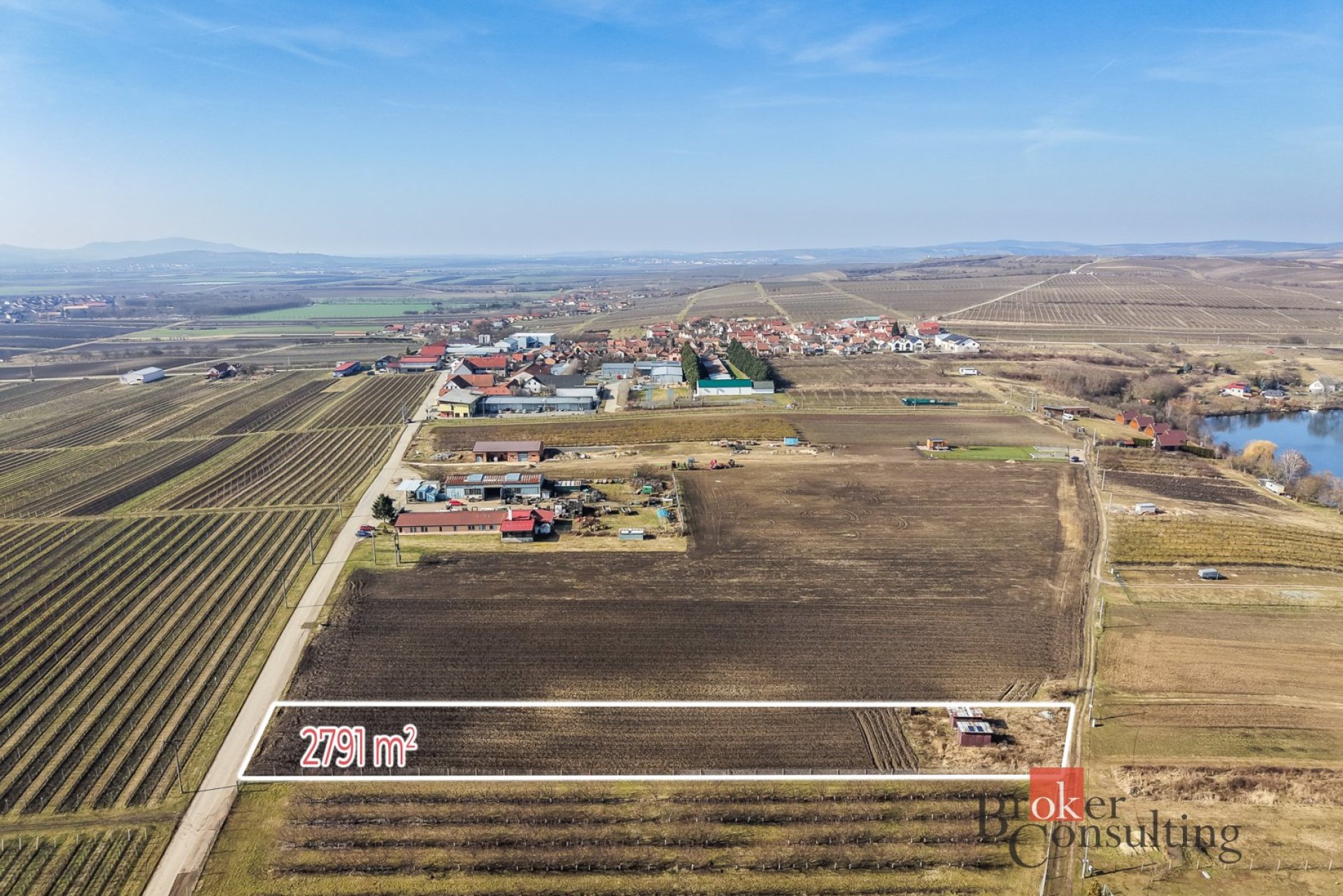 Prodej, pozemky/vinice/sady, 2791 m2, Velké Bílovice , Břeclav [ID 82236]