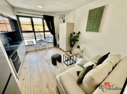 Pronájem bytu, 1+kk, 24,6 m²