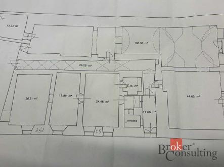Pronájem - komerční objekt, jiný, 113 m²