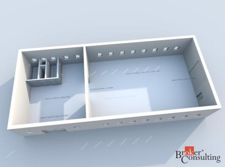 Pronájem - komerční objekt, sklad, 330 m²
