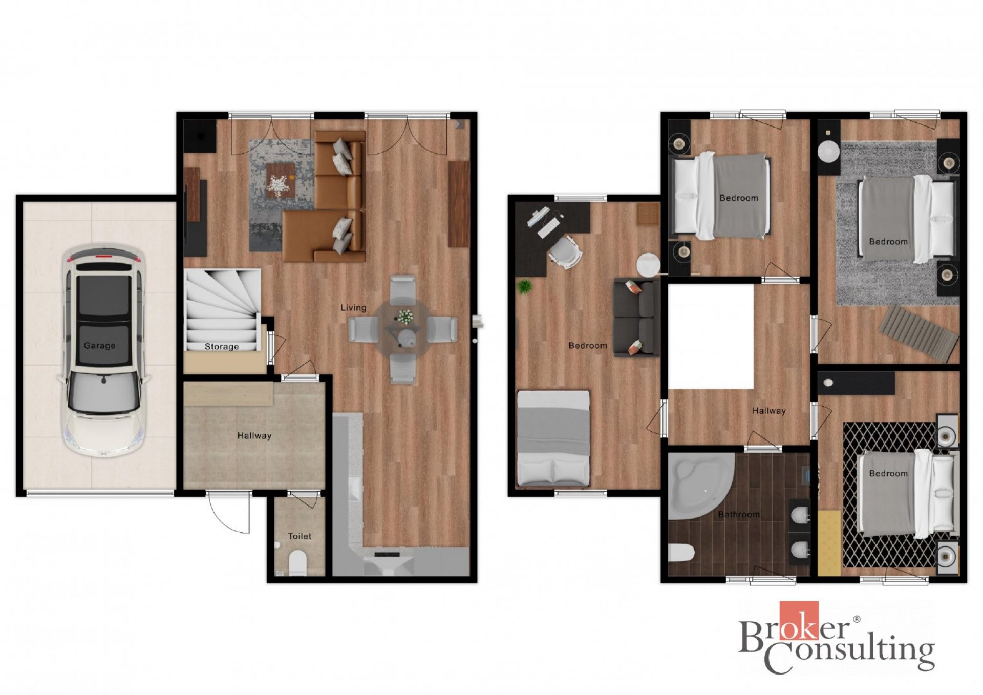 Rodinný dům obklopený zelení, 145 m2 + zahrada 449 m2