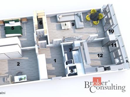 Prodej bytu, 3+1, 98 m²