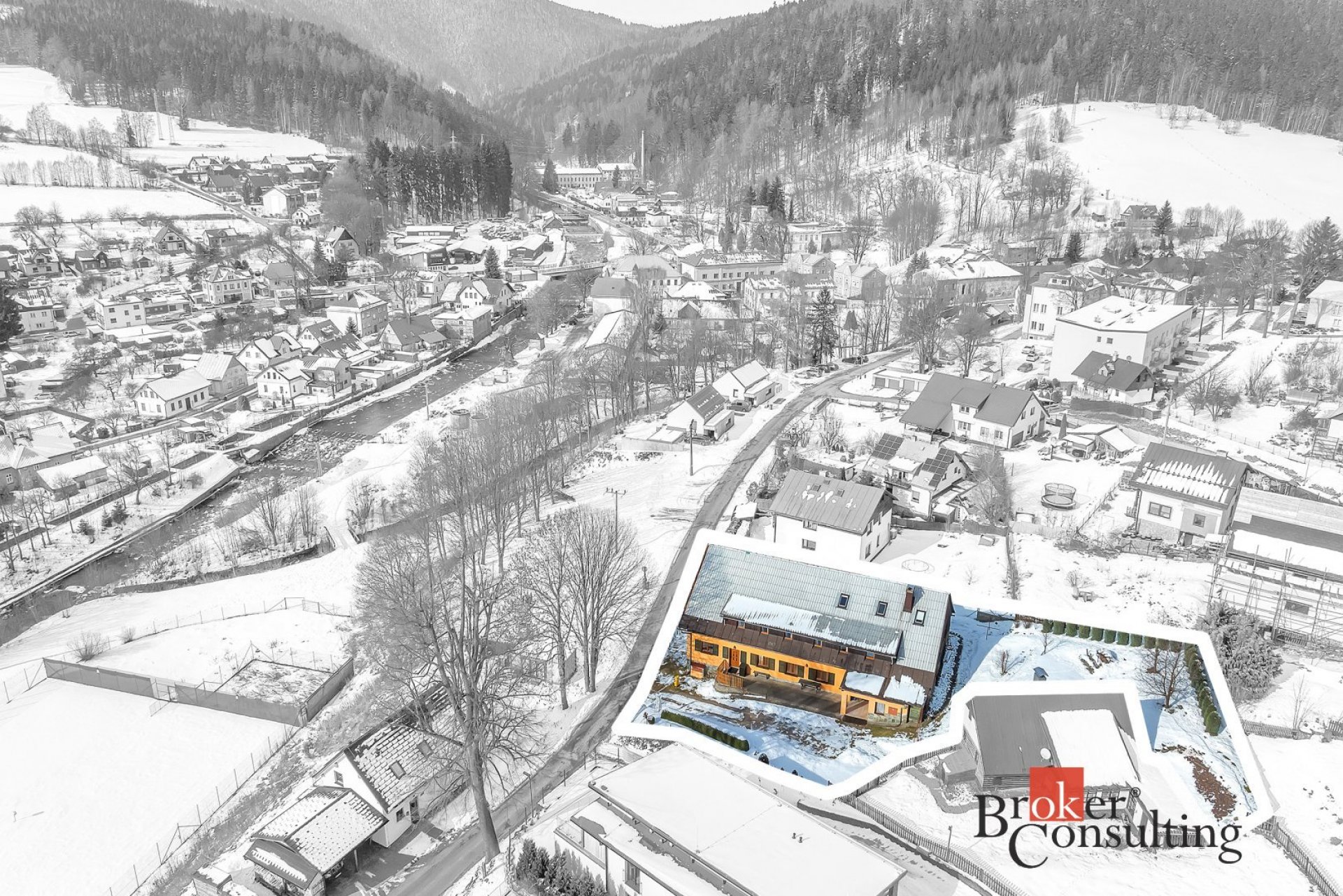 Prodej, komerční/ubytování, 620 m2, Promenáda 31, 54226 Horní Maršov, Trutnov [ID 83417]