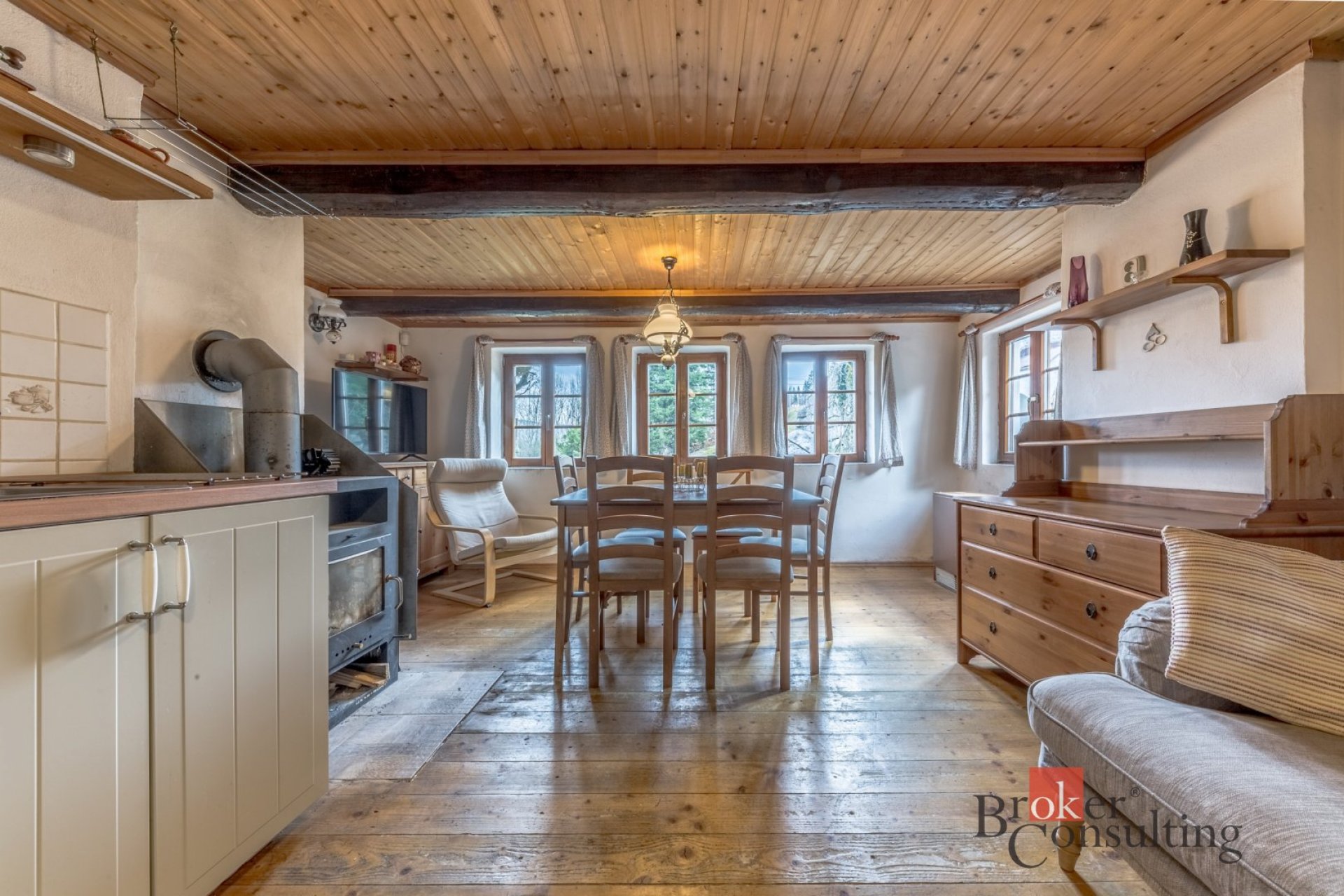 Prodej krásné chalupy v Josefově Dole s nerušeným výhledem na Jizerské hory