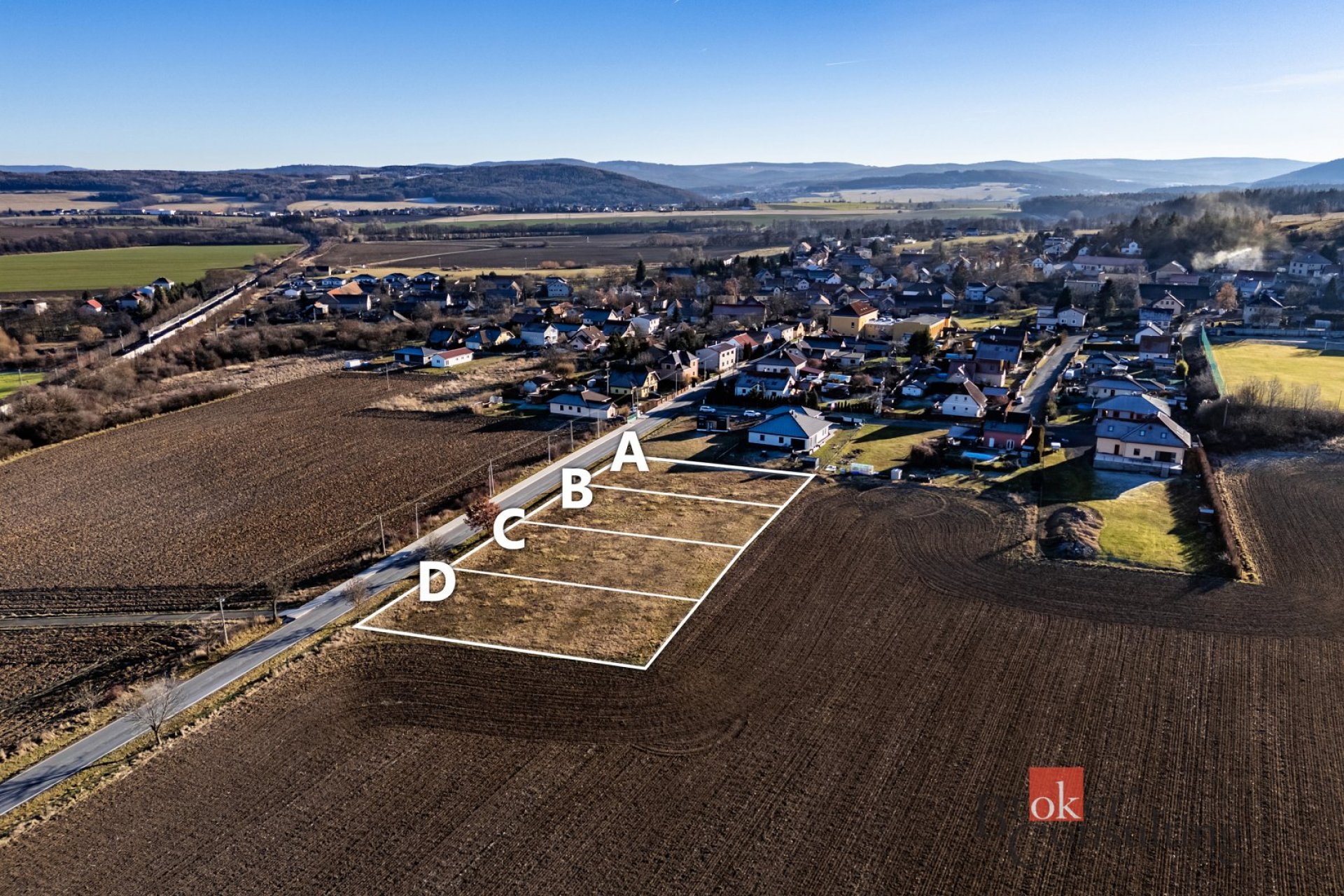 Prodej, pozemky/bydlení, 1173 m2, Újezd, Beroun [ID 79590]