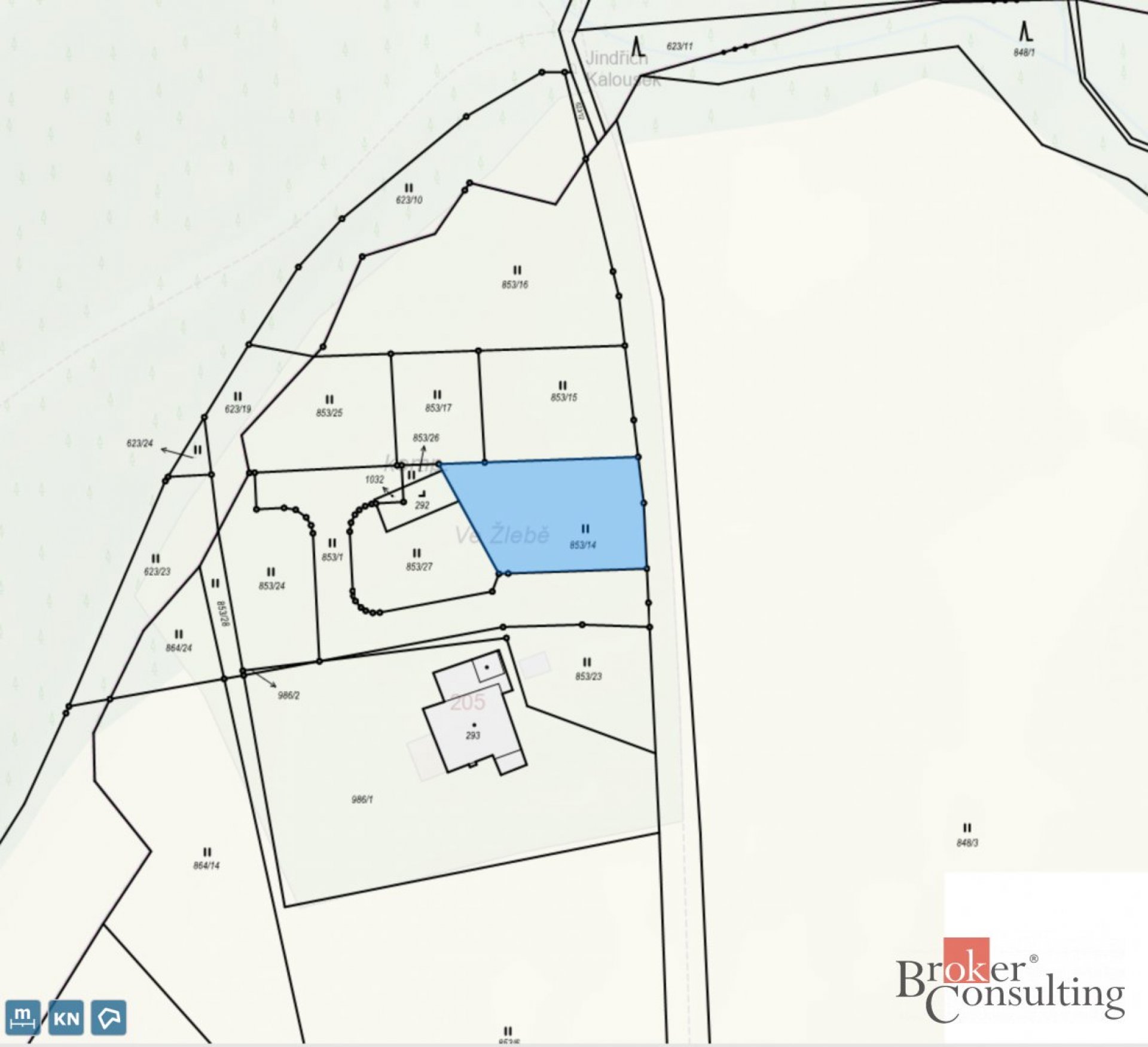 Prodej, pozemky/bydlení, 924 m2, Račice 68, 68305 Račice-Pístovice, Vyškov [ID 83487]