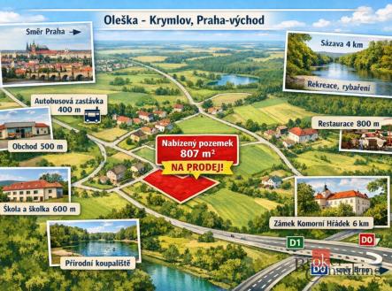 Prodej - pozemek pro bydlení, 807 m²