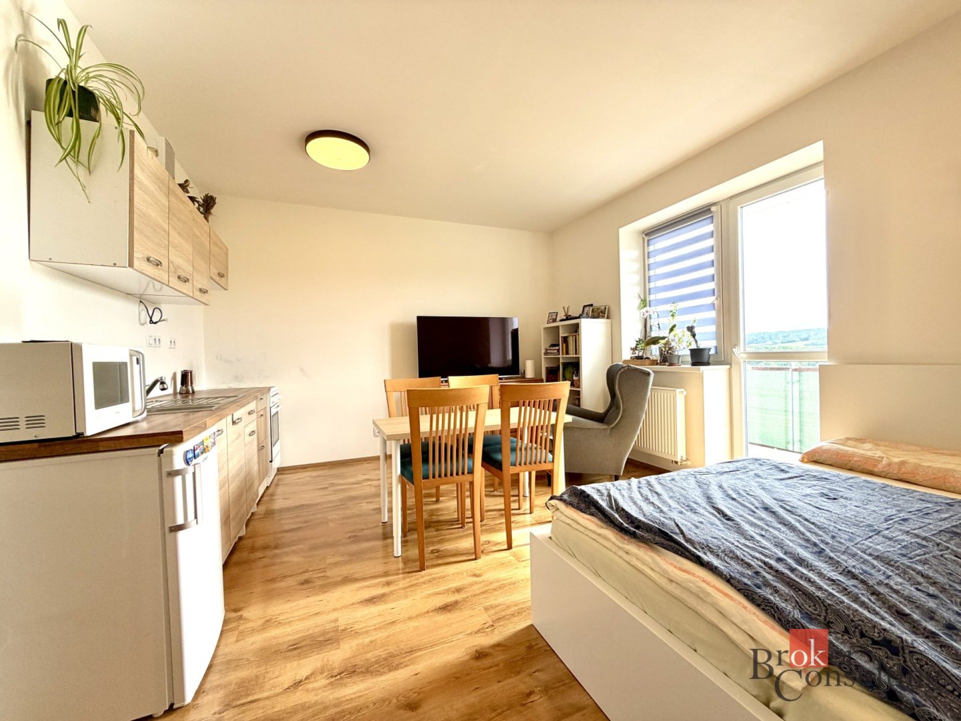 Prodej, byty/1+kk, 33 m2, Listnatá 1059/4, Žebětín, 64100 Brno-Žebětín [ID 82113]